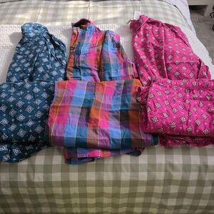 NWOT Lot Of 3 Joyspun Pyjama Sets In Size 3X